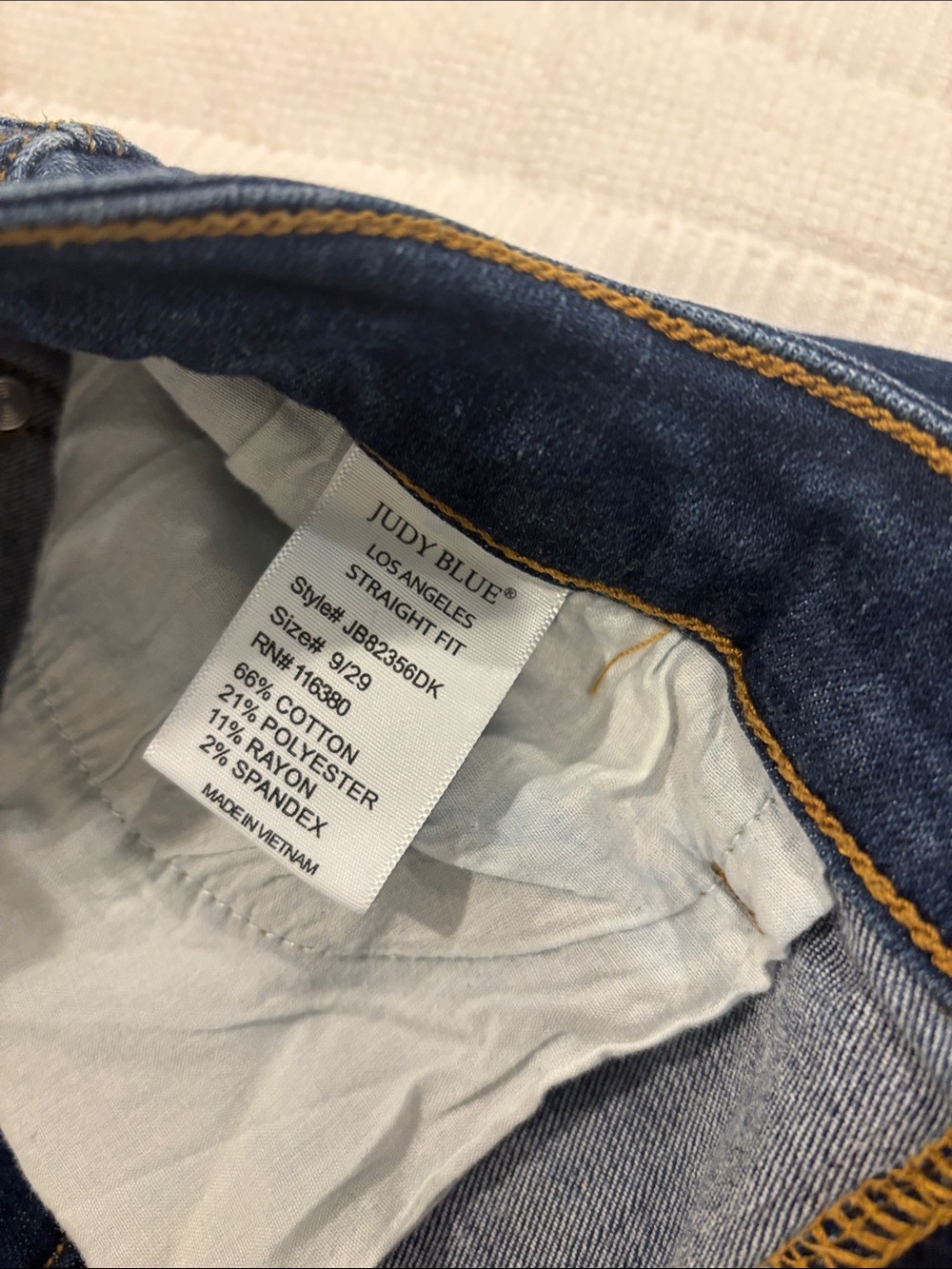 Judy Blue Women’s Straight Fit Jeans 9/29 - Picture 9 of 9